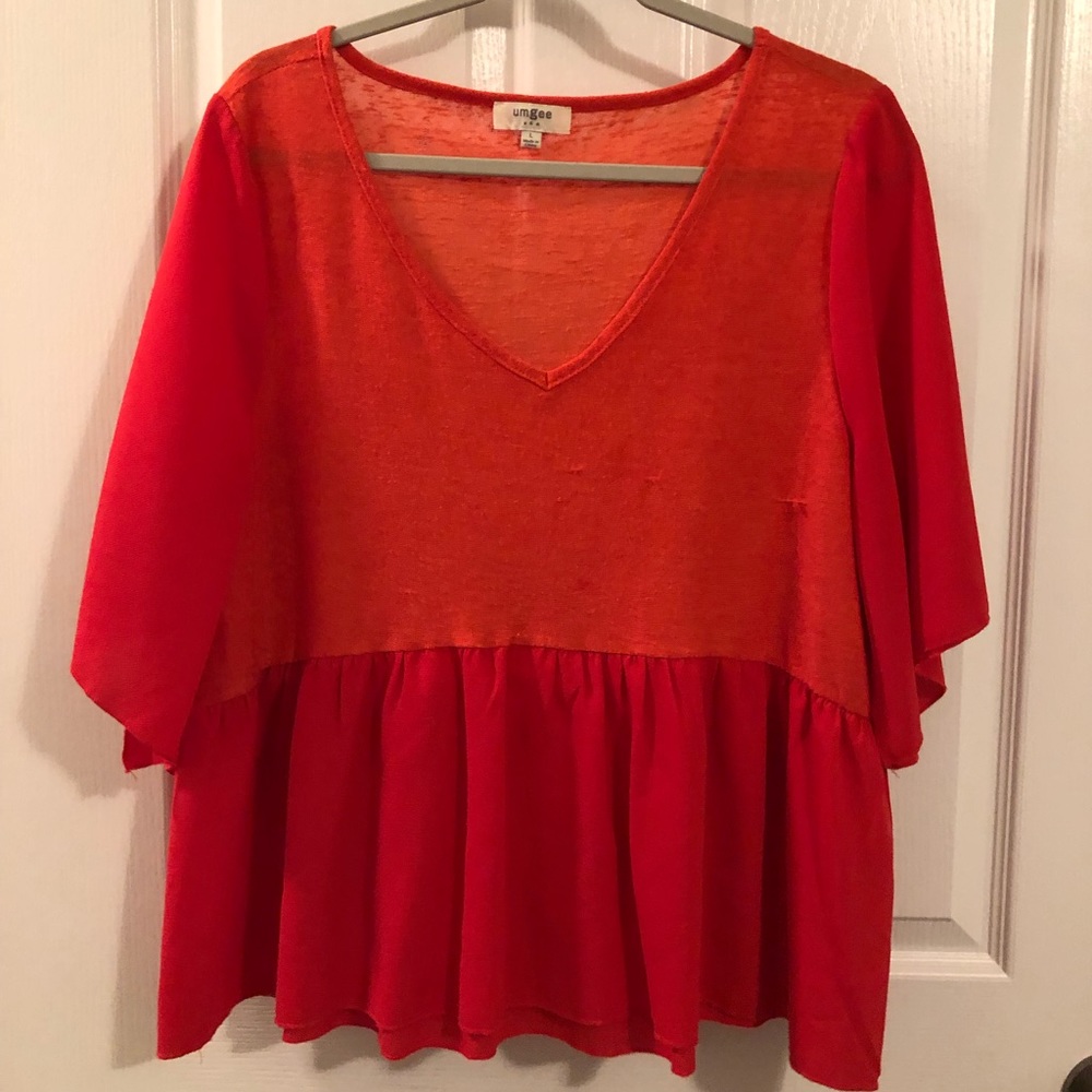 L Flowy Top
